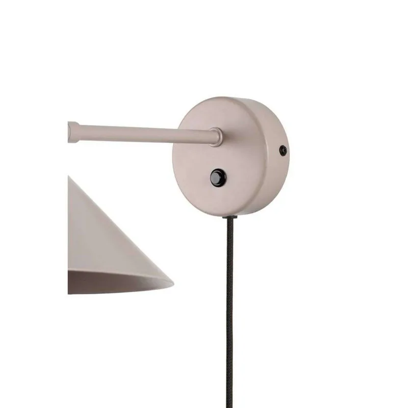 wandlamp Cannes, beige, Ø 20 cm by Globen Lighting in Beige, Black – product photo