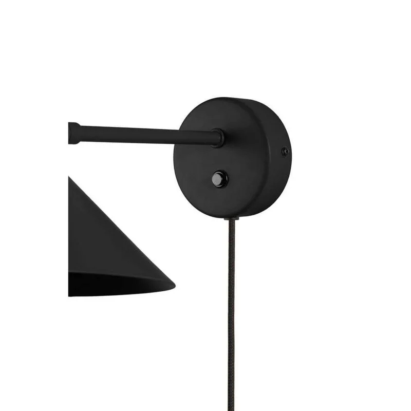 wandlamp Cannes, Ø 20 cm by Globen Lighting in Black – product photo