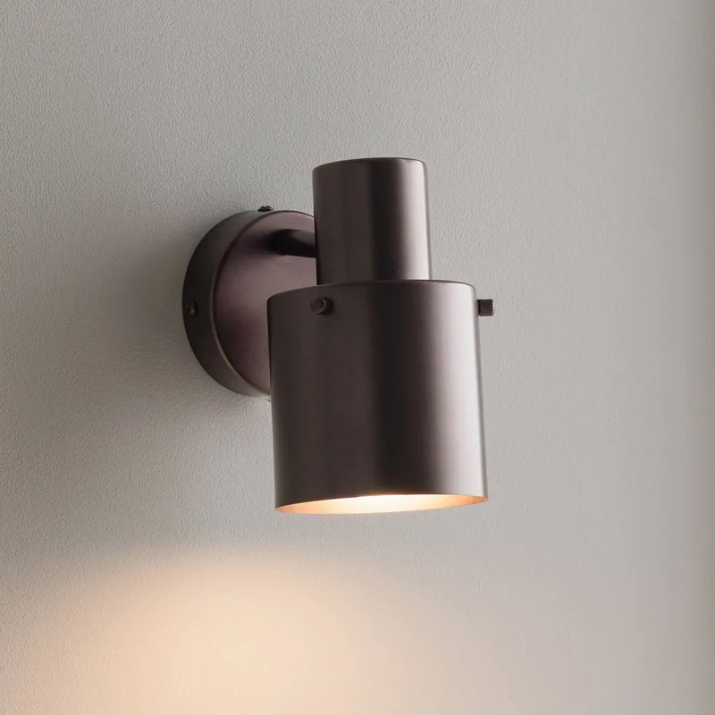 wandlamp Clark, breedte 10 cm, metaal van Globen Lighting in Brons – productfoto