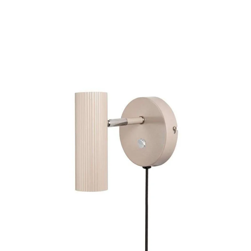 wandlamp Hubble, beige by Globen Lighting in Beige, Chrome – product photo