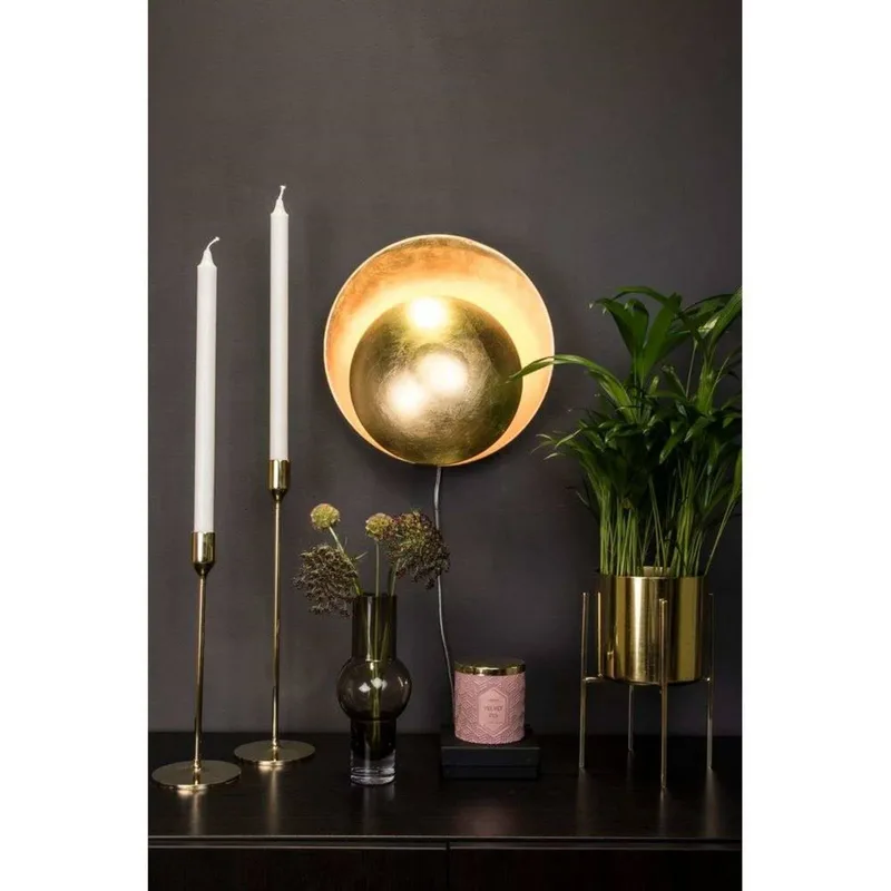 wandlamp ORBIT, 30 cm van Globen Lighting in Messing – productfoto