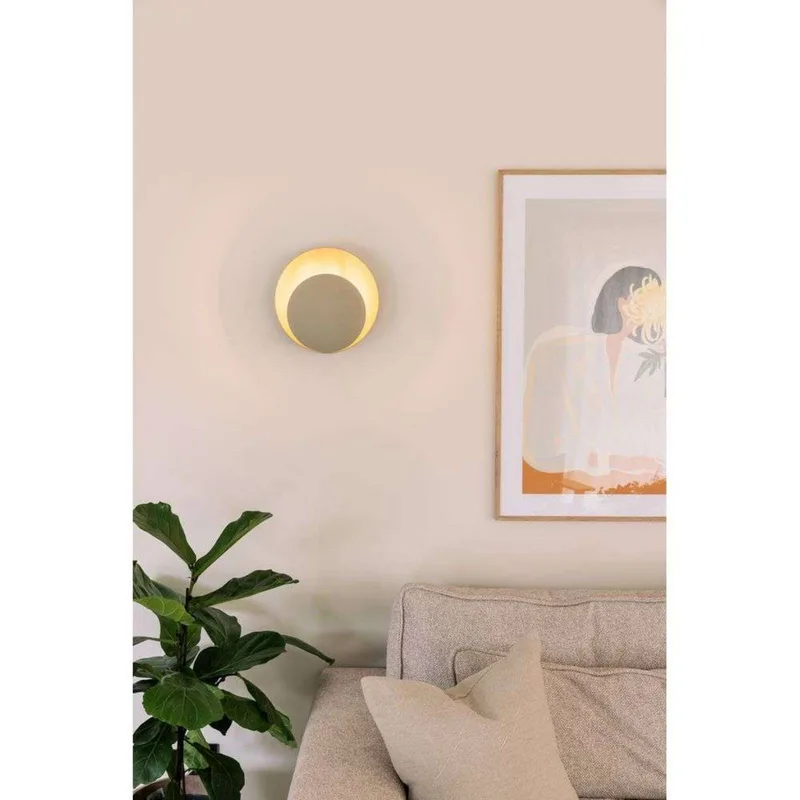wandlamp ORBIT, Ø 30 cm by Globen Lighting in Beige – product photo