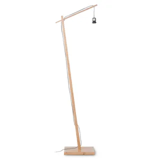 Bali vloerlamp, frame naturel, Ø 60 cm by GOOD&MOJO in Natural – product photo 3 of 5