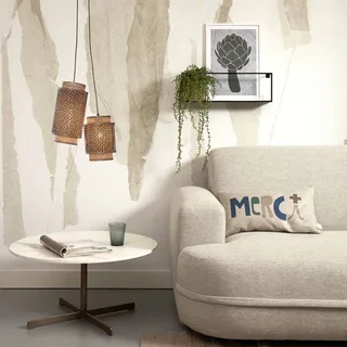 Bhutan hanglamp, 2-lamps. by GOOD&MOJO in Natural, Black – product photo 2 of 5