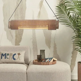 Bhutan hanglamp 85 cm naturel de GOOD&MOJO en Naturel – photo du produit 3 sur 5