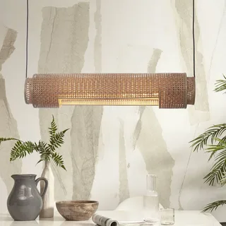 Bhutan hanglamp 85 cm naturel de GOOD&MOJO en Naturel – photo du produit 1 sur 5