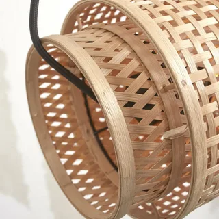 Bhutan hanglamp 85 cm naturel de GOOD&MOJO en Naturel – photo du produit 5 sur 5