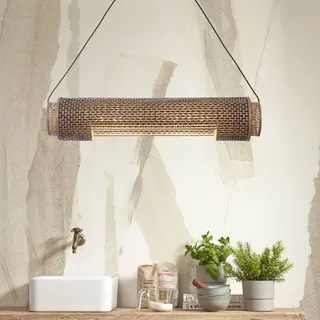Bhutan hanglamp 85 cm naturel/zwart by GOOD&MOJO in Natural, Black – product photo 2 of 5