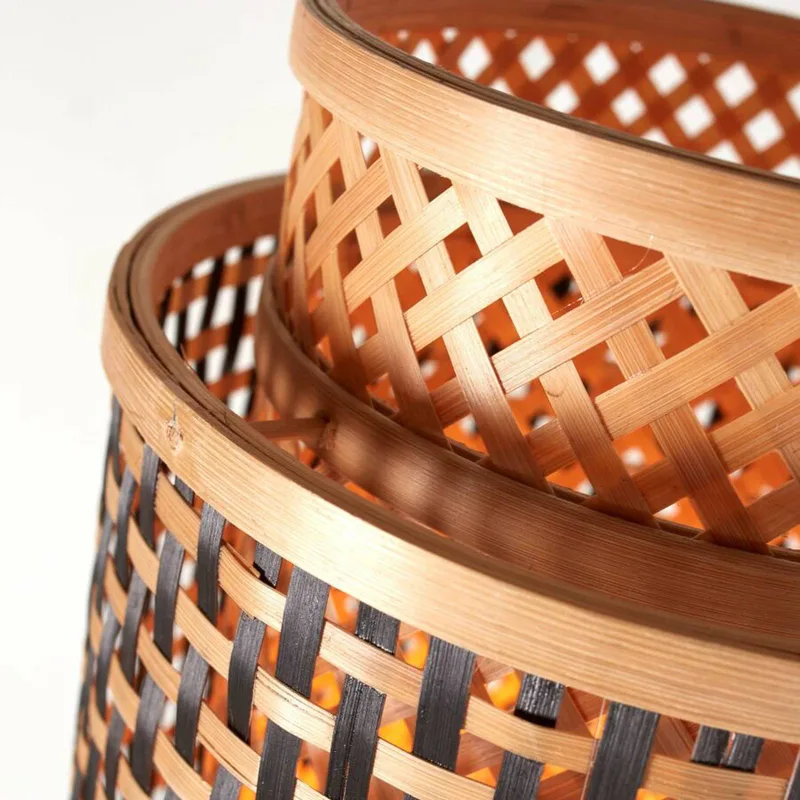Bhutan-tafellamp, 25 x 20 cm, naturel de GOOD&MOJO en Naturel – photo du produit 3 sur 5