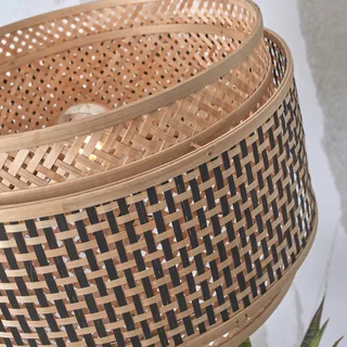 Bhutan vloerlamp met opbergvak, naturel van GOOD&MOJO in Naturel – productfoto 5 van 5