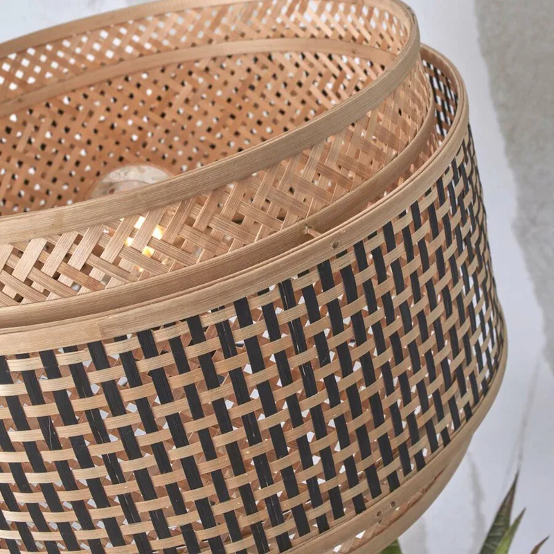 Bhutan vloerlamp met opbergvak, naturel van GOOD&MOJO in Naturel – productfoto 5 van 5