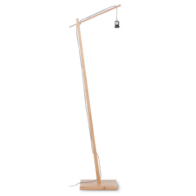 Bhutan vloerlamp, naturel, 176 cm, Ø 50 cm by GOOD&MOJO in Natural – product photo 2 of 5