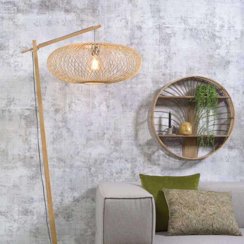 booglamp Cango large, naturel, hoogte 176 cm by GOOD&MOJO in Natural – product photo 1 of 5