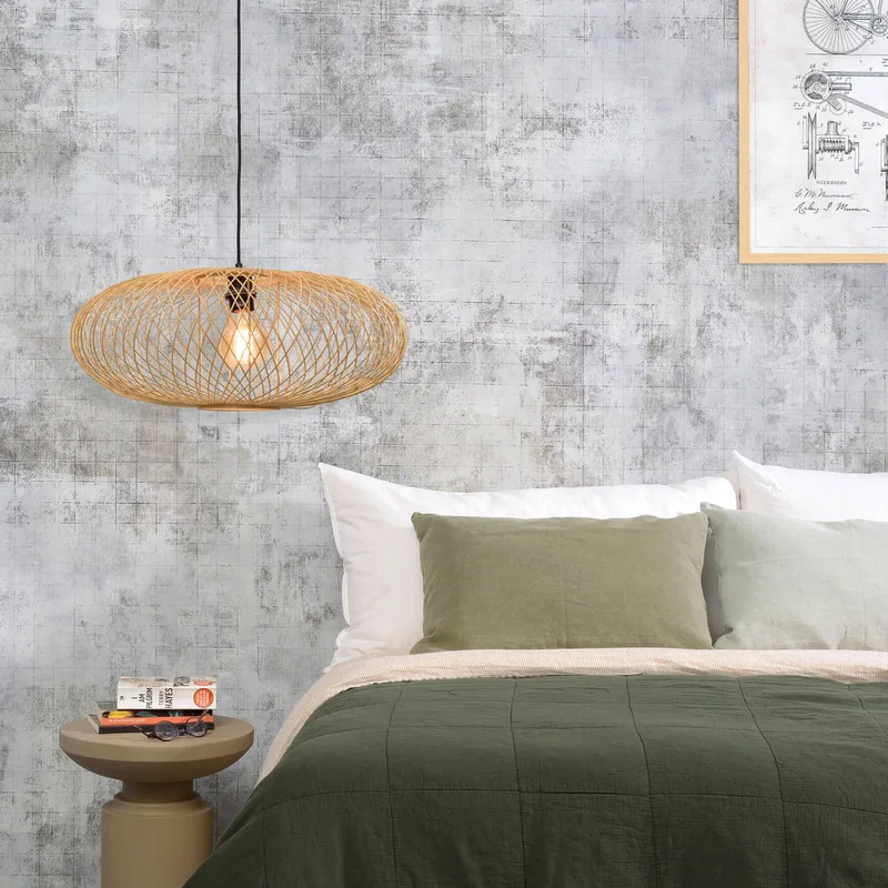 Cango hanglamp, ellips, naturel by GOOD&MOJO in Natural – product photo 4 of 5