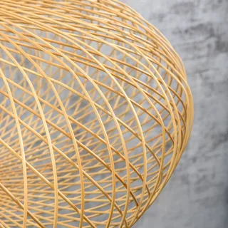 Cango plafondlamp, ellips, naturel by GOOD&MOJO in Natural – product photo 3 of 4