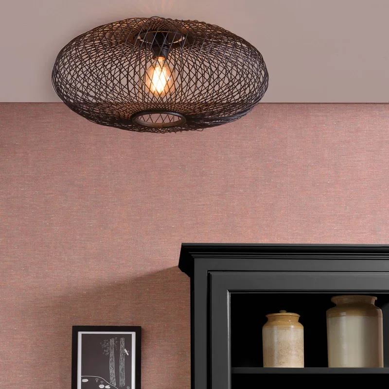 Cango plafondlamp, ellips by GOOD&MOJO in Black – product photo 2 of 5