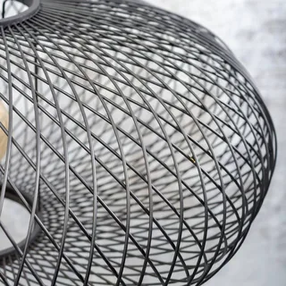 Cango plafondlamp, ellips by GOOD&MOJO in Black – product photo 4 of 5