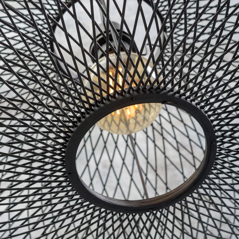 Cango plafondlamp, ellips by GOOD&MOJO in Black – product photo 3 of 5