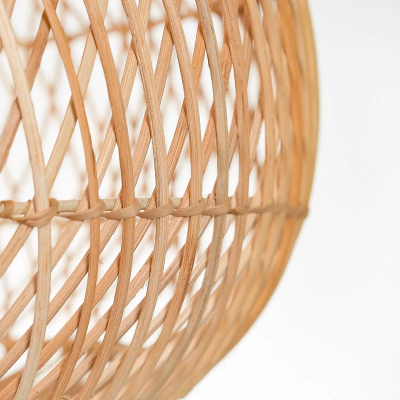 hanglamp Arizona, naturel, Ø 70 cm, rotan, E27 by GOOD&MOJO in Licht hout – product photo 4 of 5