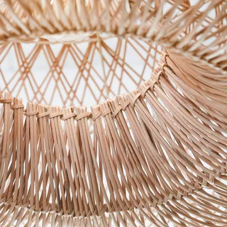hanglamp Arizona, naturel, Ø 70 cm, rotan, E27 by GOOD&MOJO in Licht hout – product photo 5 of 5