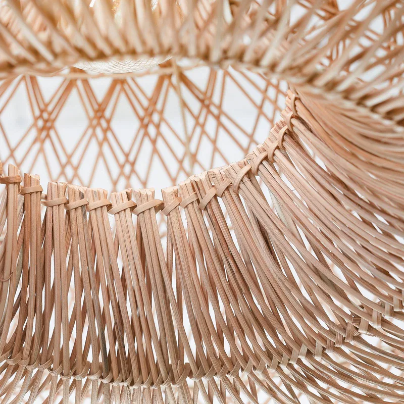 hanglamp Arizona, naturel, Ø 70 cm, rotan, E27 by GOOD&MOJO in Licht hout – product photo 5 of 5