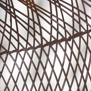 hanglamp Arizona, rood, Ø 70 cm, rotan, E27 by GOOD&MOJO in Bordeauxrood – product photo 4 of 5