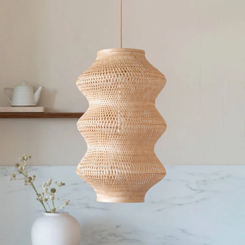 hanglamp Barbados, naturel, Ø 40 cm, bamboe, E27 by GOOD&MOJO in Licht hout – product photo 2 of 5