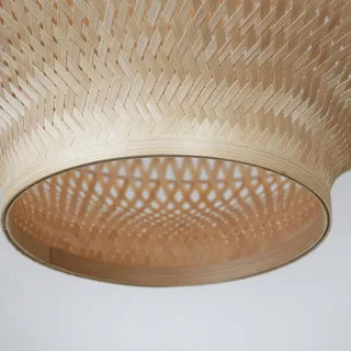 hanglamp Barbados, naturel, Ø 40 cm, bamboe, E27 by GOOD&MOJO in Licht hout – product photo 4 of 5