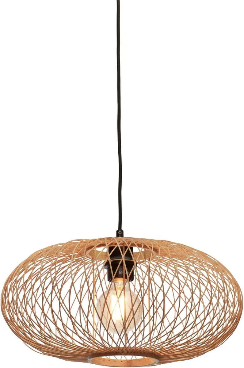 Hanglamp Cango - Bamboe - Ø40cm - Bohemian - Hanglampen Eetkamer, Slaapkamer, Woonkamer von GOOD&MOJO in Braun – Produktfoto