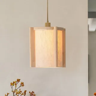 hanglamp Corsica, naturel, elzenhout, E27 by GOOD&MOJO in Natural – product photo 1 of 5
