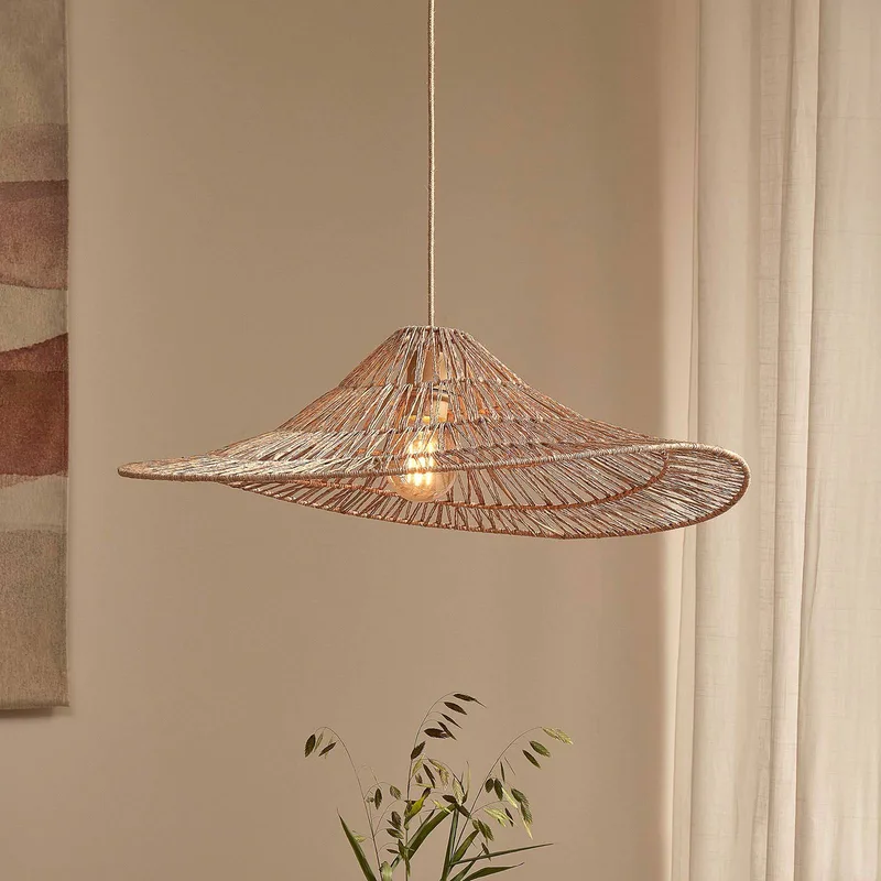 hanglamp Cuzco, naturel, Ø 65 cm, jute by GOOD&MOJO in Natuurkleurig, Beige – product photo 1 of 5