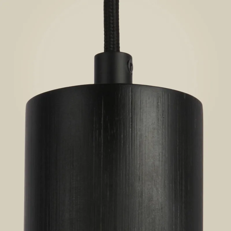 hanglamp Java, bamboe, GU10 by GOOD&MOJO in Black – product photo 5 of 5