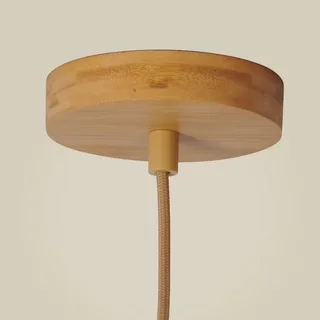 hanglamp Java, naturel, bamboe, GU10 by GOOD&MOJO in Natural – product photo 5 of 5