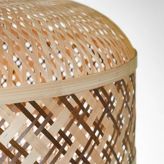 hanglamp Langkawi, bruin Ø 50 cm, bamboe E27 by GOOD&MOJO in Natuurlijk bamboe, Brown – product photo 4 of 5