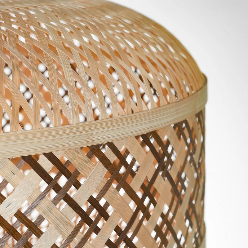 hanglamp Langkawi, bruin Ø 50 cm, bamboe E27 by GOOD&MOJO in Natuurlijk bamboe, Brown – product photo 4 of 5