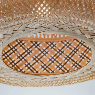 hanglamp Langkawi, bruin Ø 50 cm, bamboe E27 by GOOD&MOJO in Natuurlijk bamboe, Brown – product photo 5 of 5