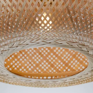 hanglamp Langkawi, naturel Ø 50 cm, bamboe E27 by GOOD&MOJO in Natuurlijk bamboe – product photo 4 of 5