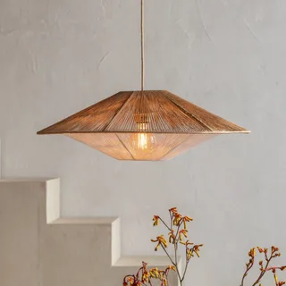 hanglamp Lumbini, Ø 60 cm, naturel, papieren koord by GOOD&MOJO in Natural, White – product photo 1 of 5