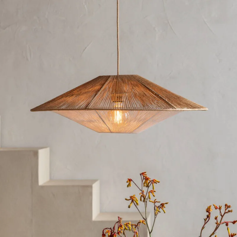 hanglamp Lumbini, Ø 60 cm, naturel, papieren koord by GOOD&MOJO in Natural, White – product photo 1 of 5