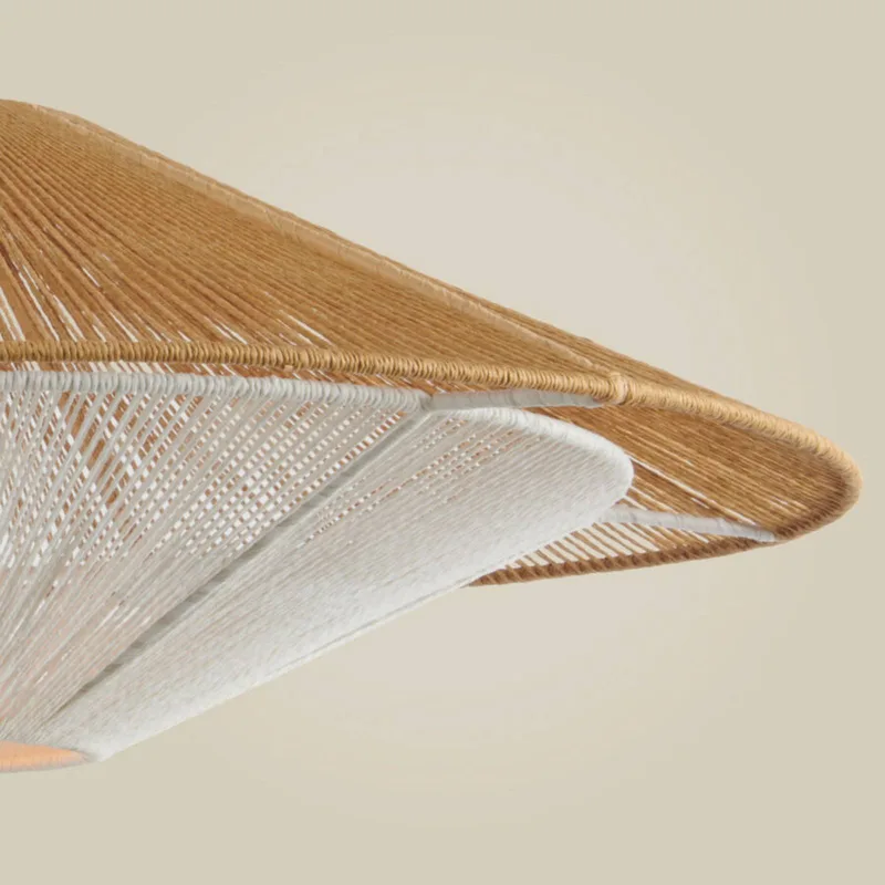 hanglamp Lumbini, Ø 60 cm, naturel, papieren koord by GOOD&MOJO in Natural, White – product photo 3 of 5