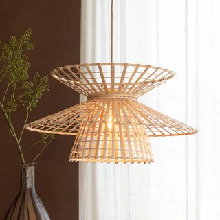 hanglamp Machu Picchu, naturel, Ø 57 cm, bamboe by GOOD&MOJO in Natuurlijk bamboe – product photo 1 of 5