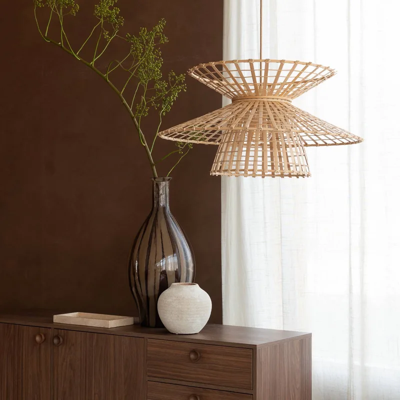 hanglamp Machu Picchu, naturel, Ø 57 cm, bamboe by GOOD&MOJO in Natuurlijk bamboe – product photo 2 of 5