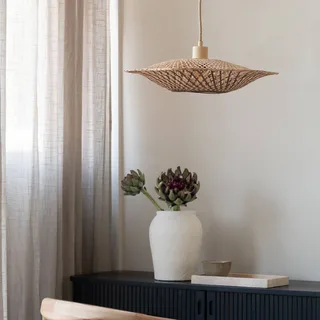 hanglamp Madura, Ø 44 cm, naturel/bruin, bamboe by GOOD&MOJO in Licht hout, Brown – product photo 3 of 5