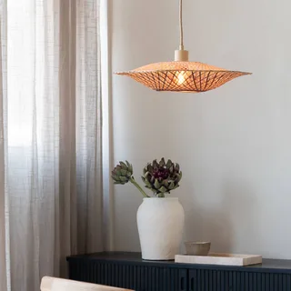 hanglamp Madura, Ø 44 cm, naturel/bruin, bamboe by GOOD&MOJO in Licht hout, Brown – product photo 2 of 5