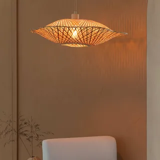 hanglamp Madura, Ø 60 cm, naturel/bruin, bamboe by GOOD&MOJO in Licht hout, Brown – product photo 3 of 5