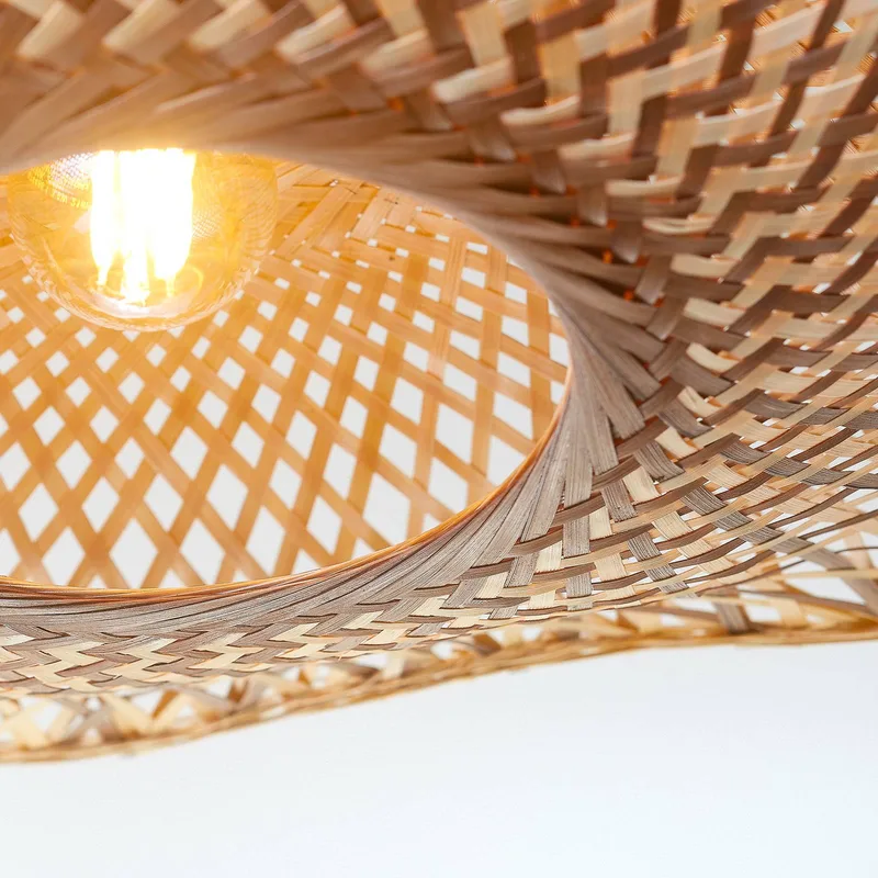 hanglamp Madura, Ø 60 cm, naturel/bruin, bamboe by GOOD&MOJO in Licht hout, Brown – product photo 5 of 5