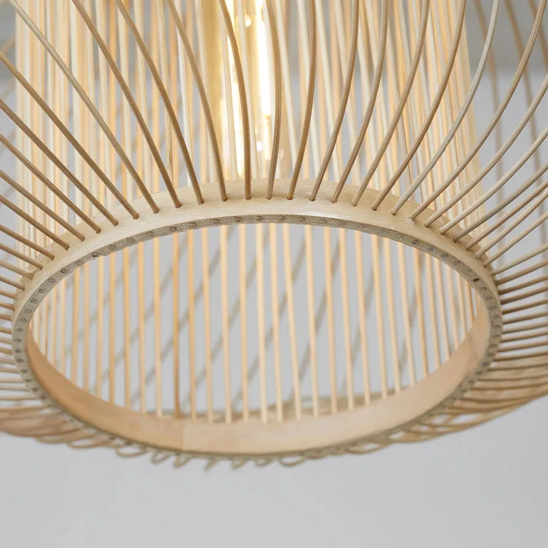 hanglamp Maui, naturel, Ø 70 cm, bamboe, E27 by GOOD&MOJO in Licht hout – product photo 4 of 5