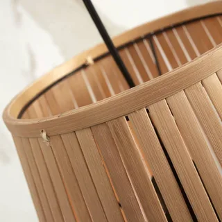 hanglamp Merapi, naturel, 42 cm hoog, E27 by GOOD&MOJO in Natural – product photo 5 of 5