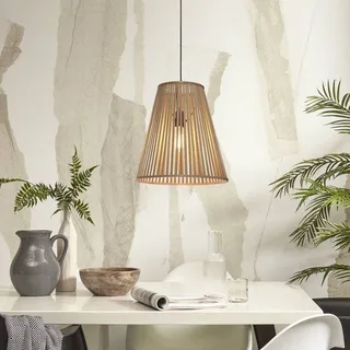 hanglamp Merapi, naturel, 42 cm hoog, E27 by GOOD&MOJO in Natural – product photo 2 of 5