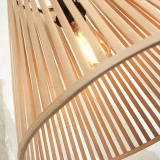 hanglamp Merapi, naturel, 42 cm hoog, E27 by GOOD&MOJO in Natural – product photo 4 of 5